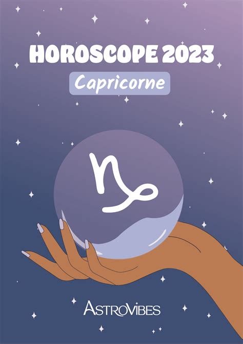 horoscope capricorne 2023 mois par mois